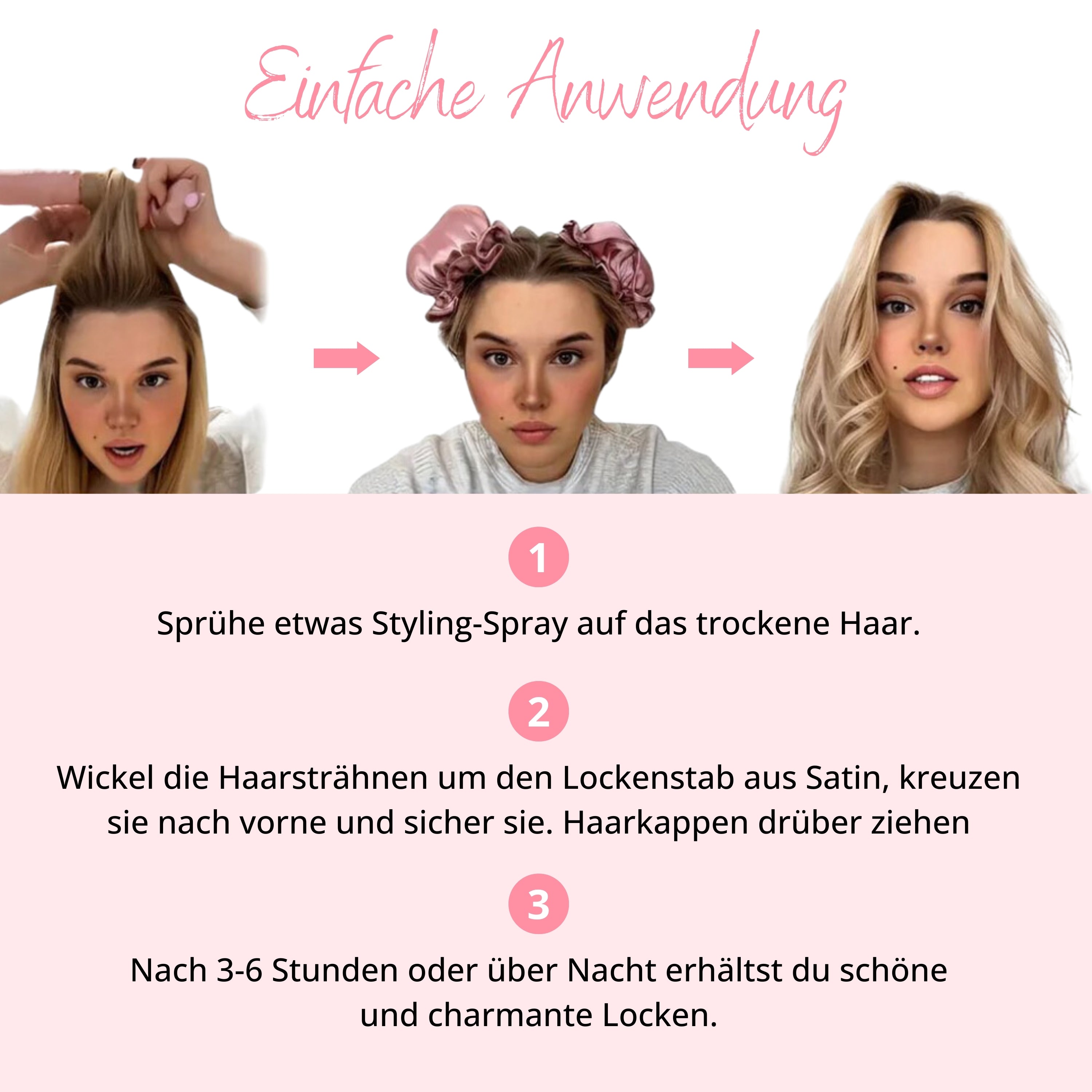 Hair Bun's | Locken ohne Haarschädigung