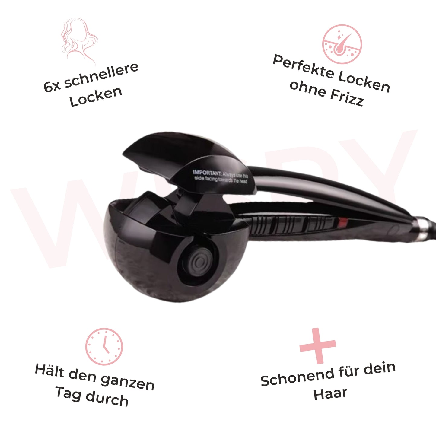 WISPY Curler | Perfekte Locken in 5 Minuten