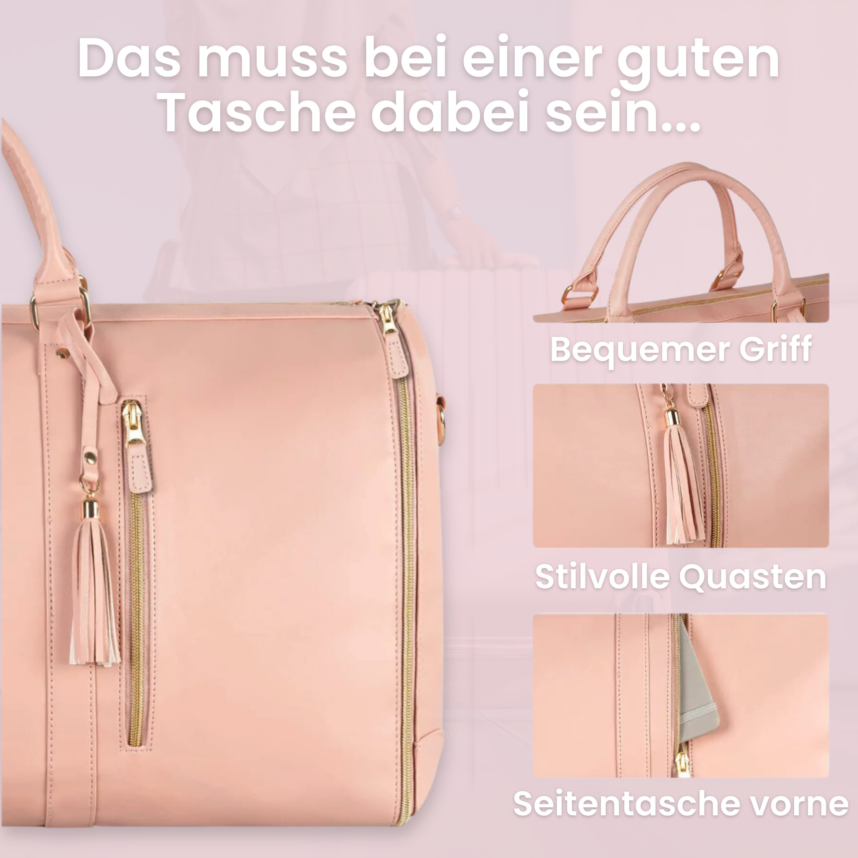 PINKY | Die beste Reisetasche für Frauen