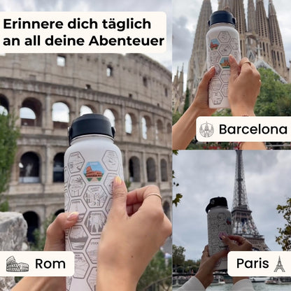 Travel Bottle + Sticker (1 + 1 GRATIS)