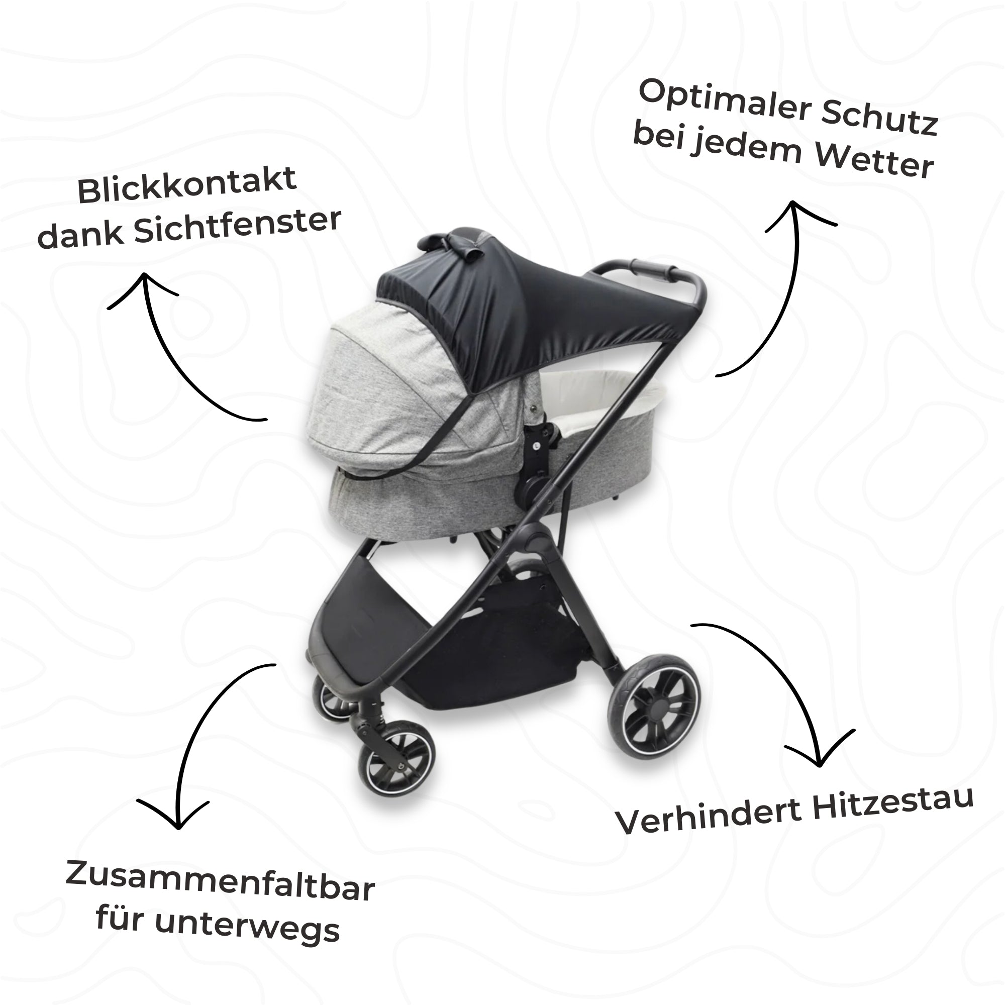 Bebeez | Kinderwagen Schutz