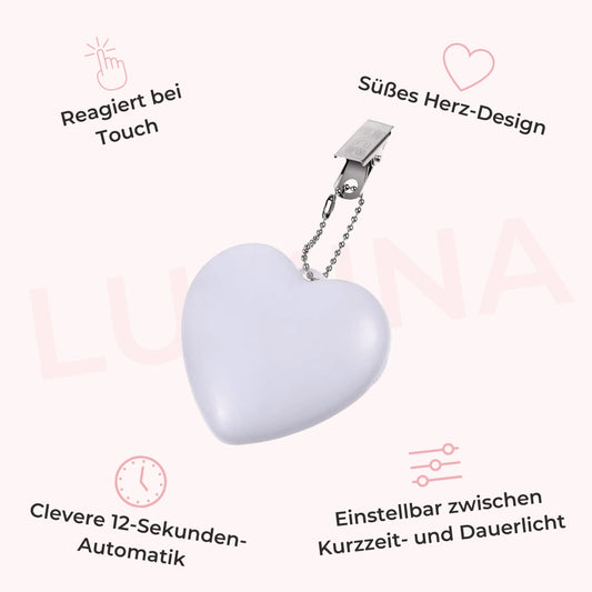 LUMINA Heart | Handtaschen Lampe