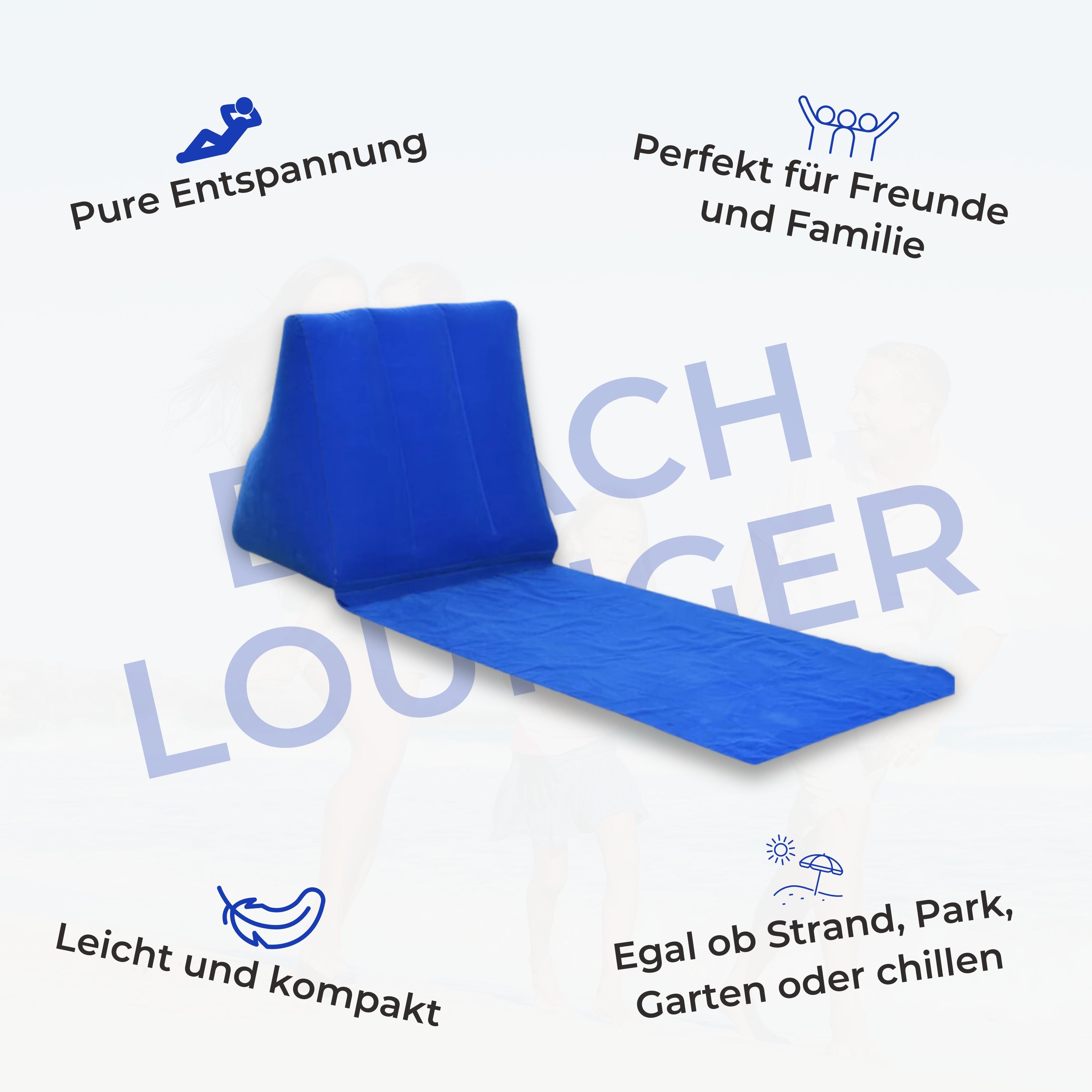 BEACH LOUNGER | NR.1 bequemste Liege