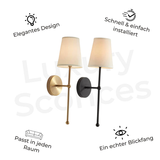 Luxury Sconces | Die beliebtesten Wandleuchten Deutschlands