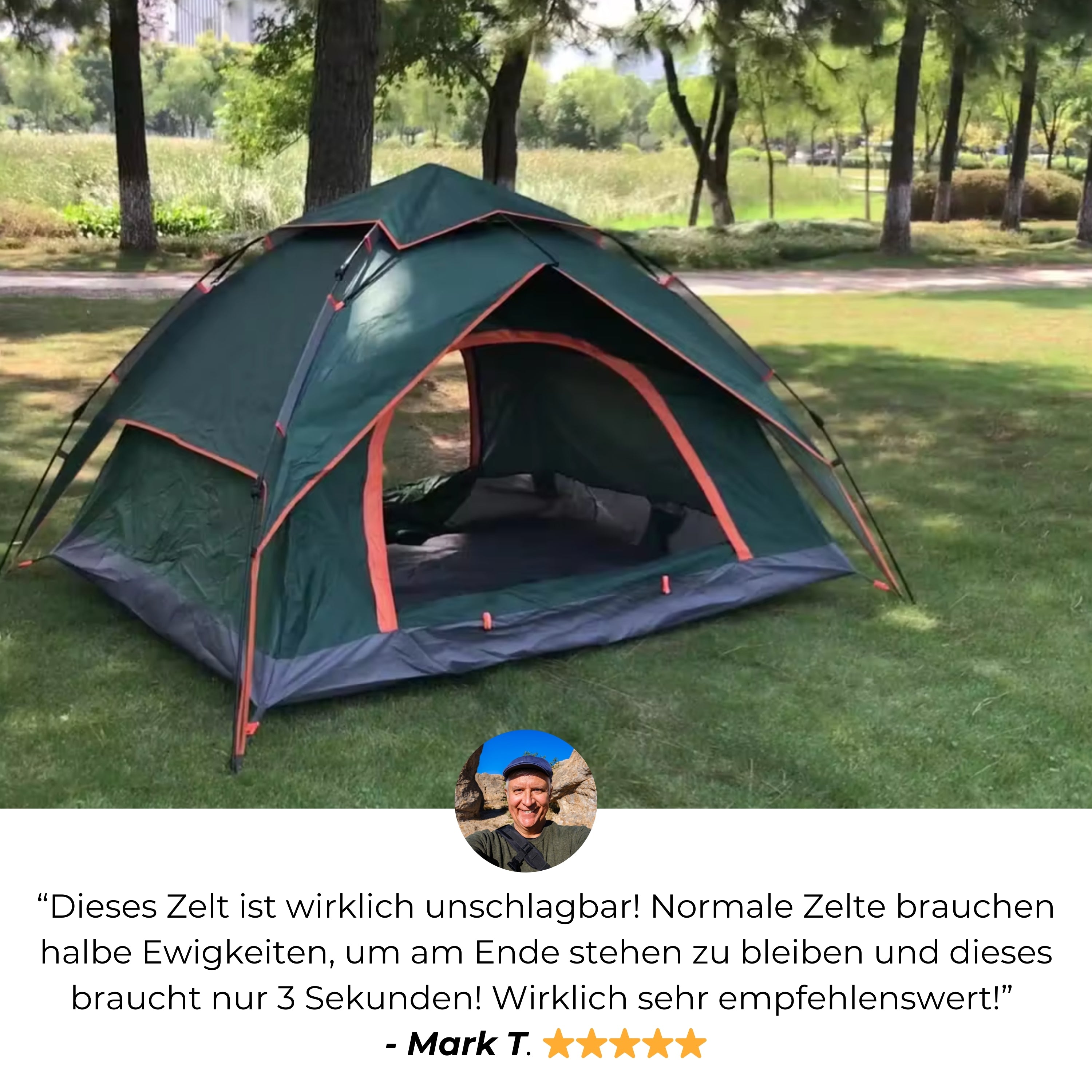 3 Second Tent | Das Nr.1 Zelt für jeden Outdoor Entdecker