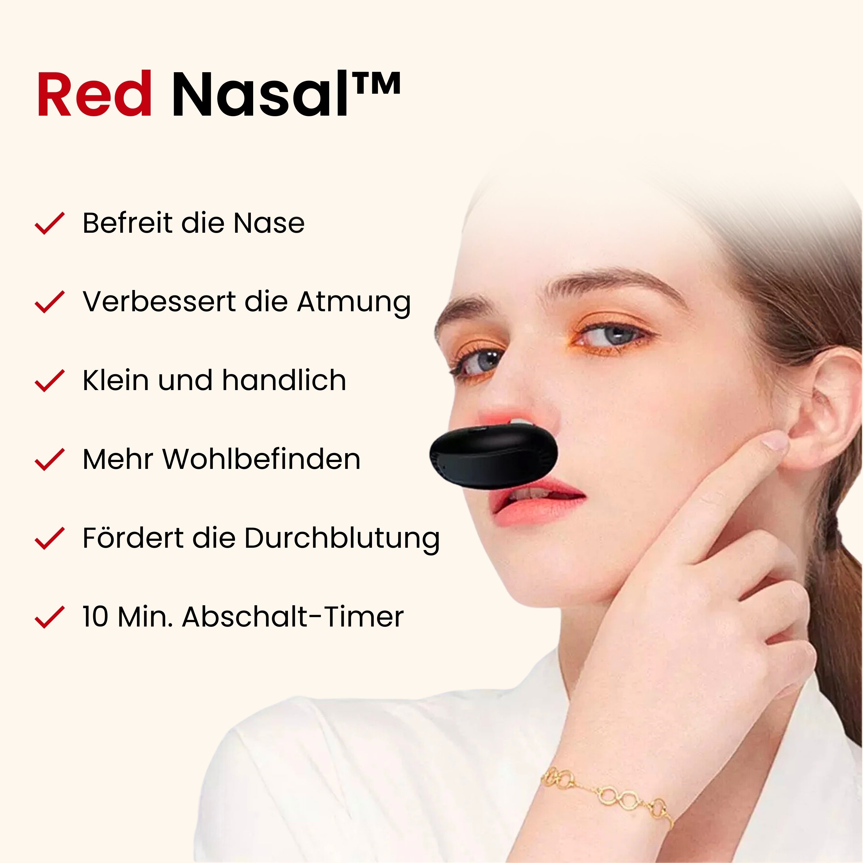 Red Nasal™ | Rotlichttherapie für die Nase