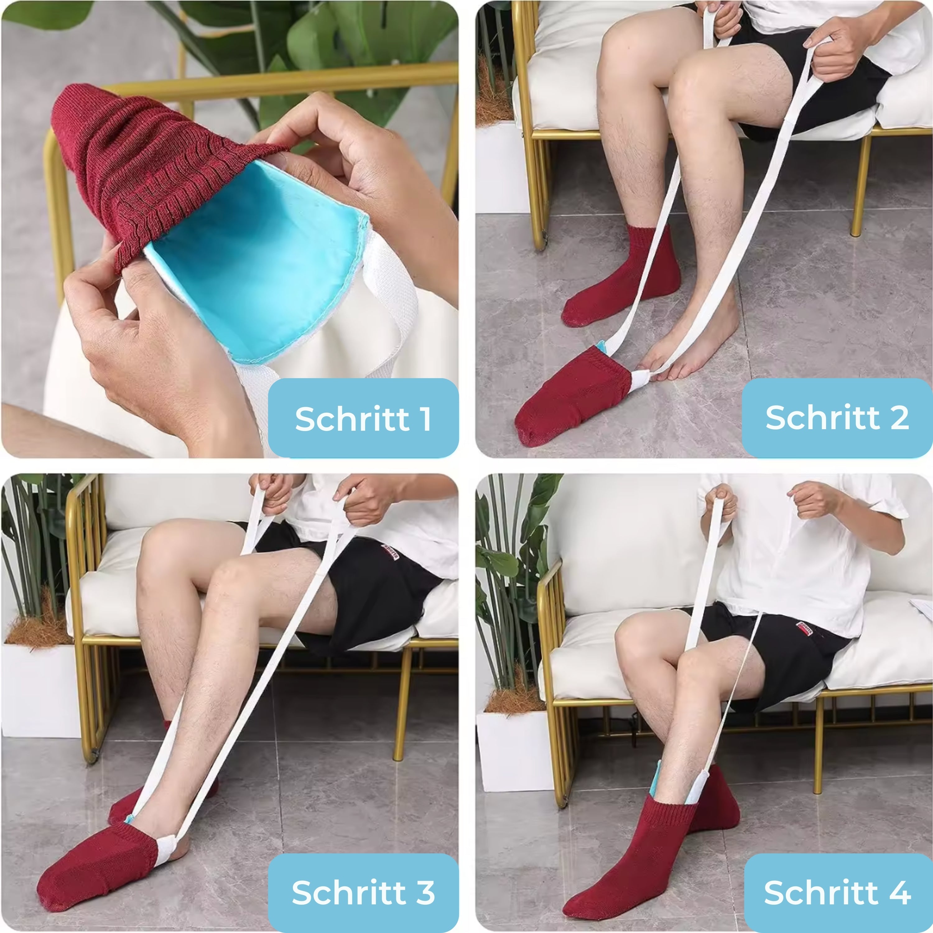 EASY ON™ | Socken einfach anziehen