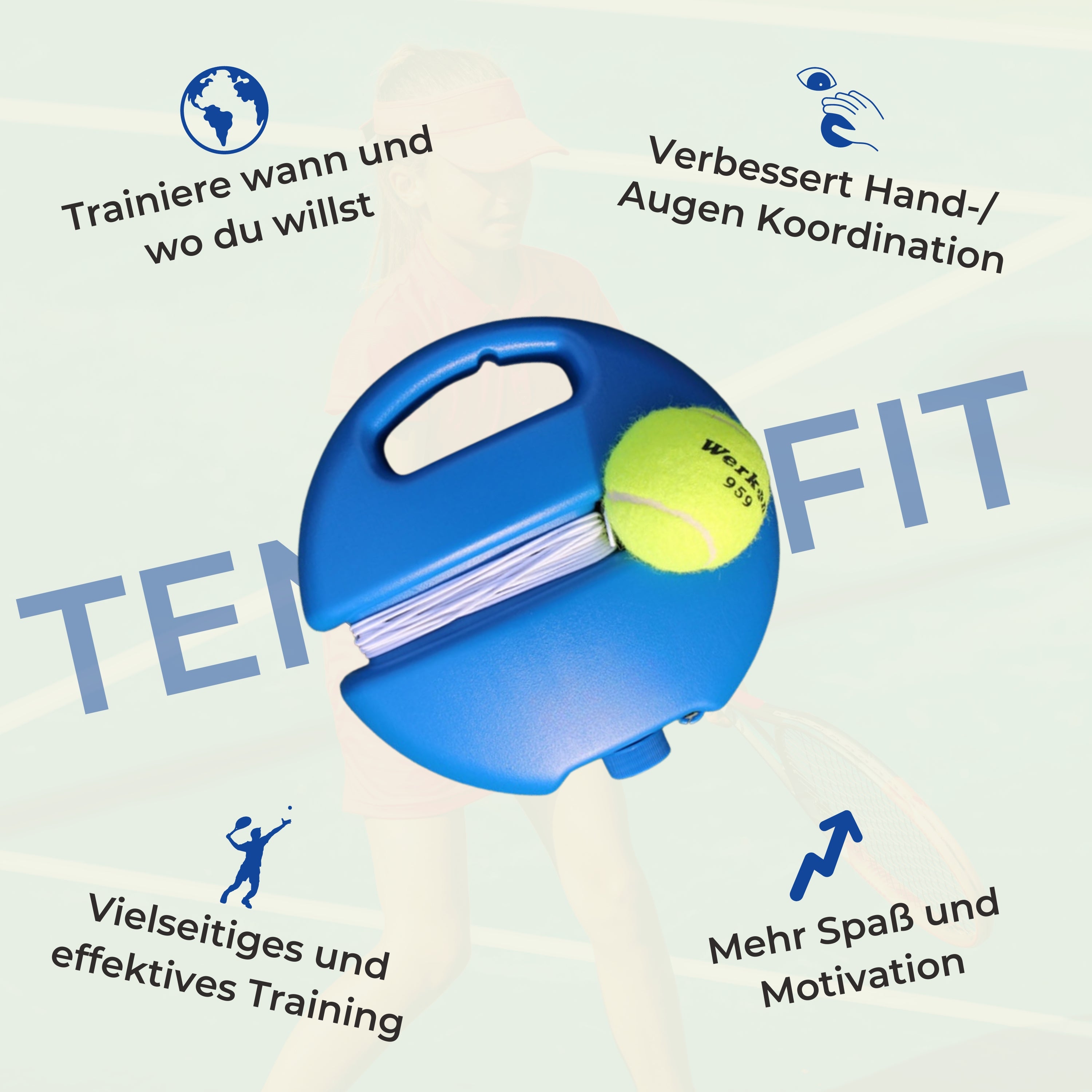 TENNIS FIT | Trainiere überall und zu jeder Zeit