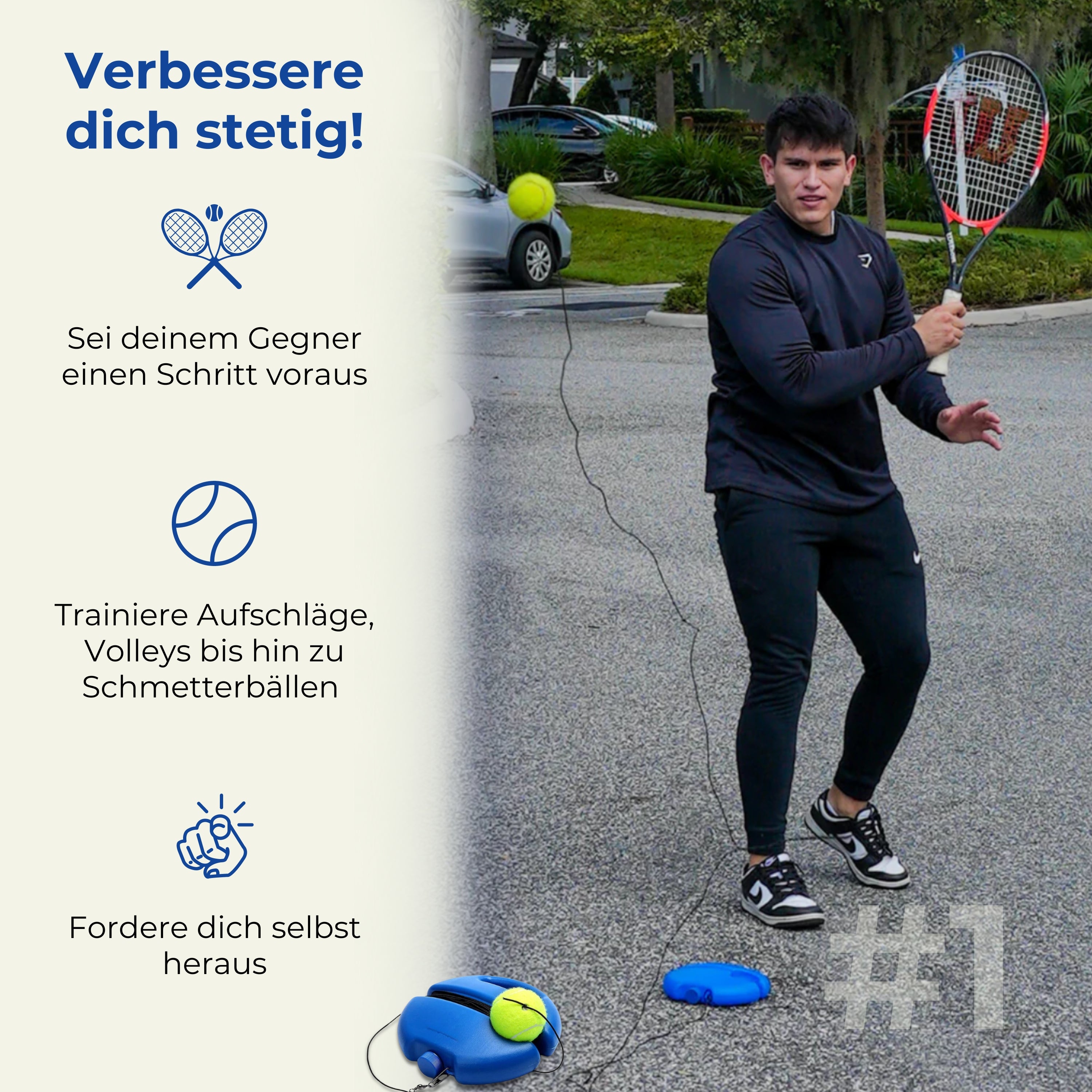 TENNIS FIT | Trainiere überall und zu jeder Zeit