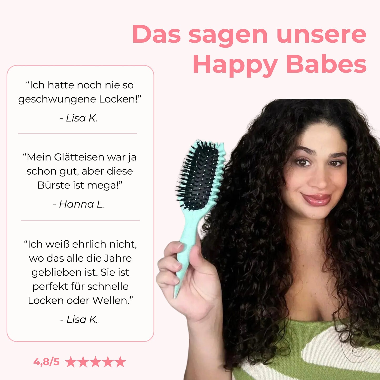 CURLY Brush | Die perfekten Locken