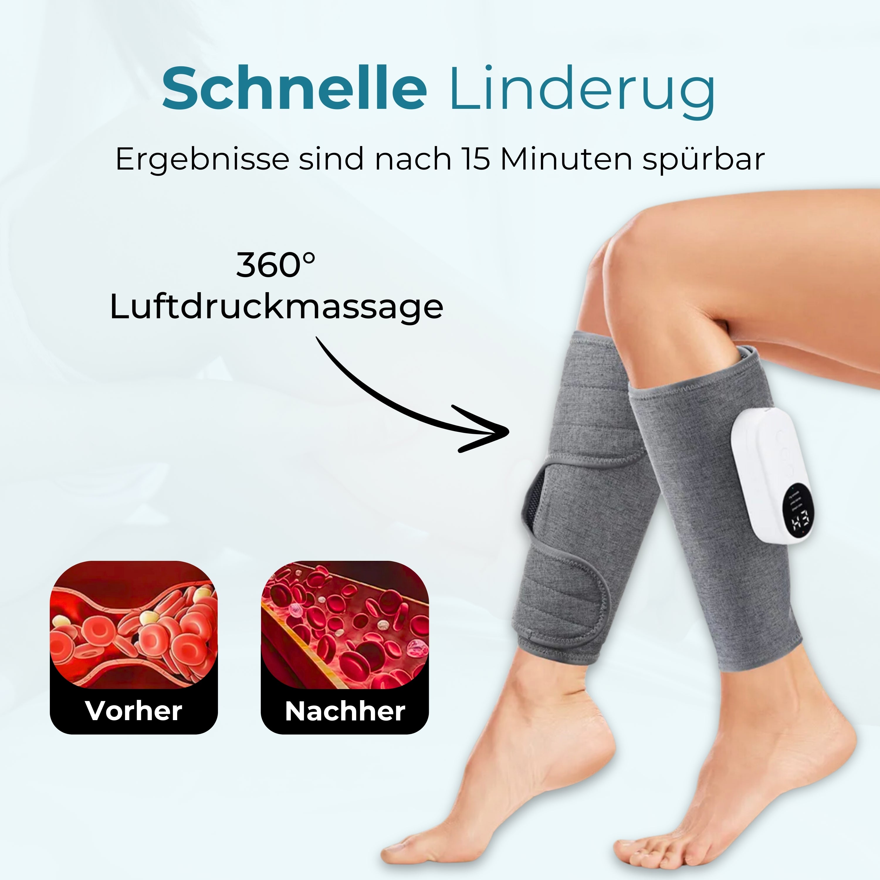 VitaFit | Wärmende Beinmassage für Zuhause