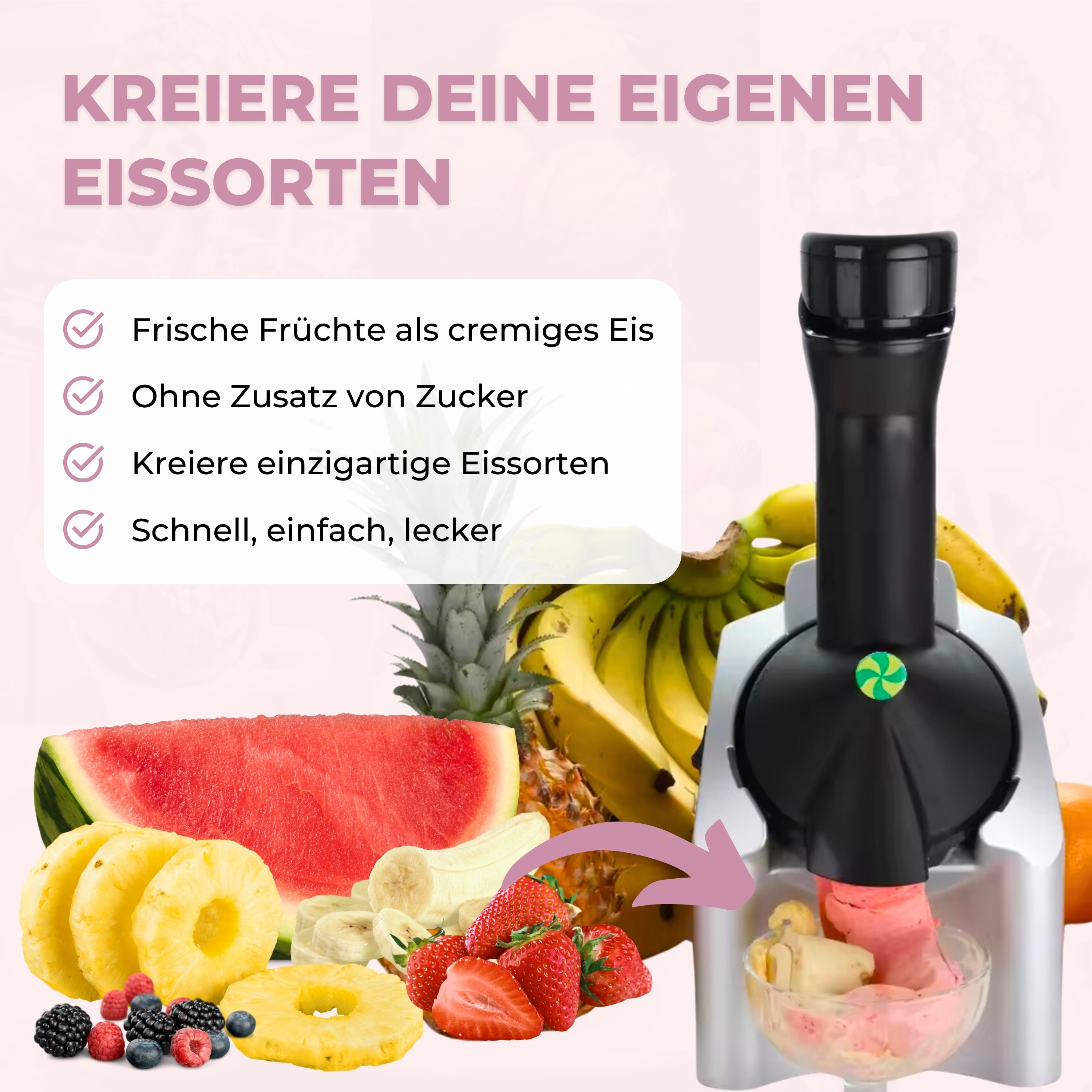 CREAMY | Gesundes und leckeres Eis direkt Zuhause