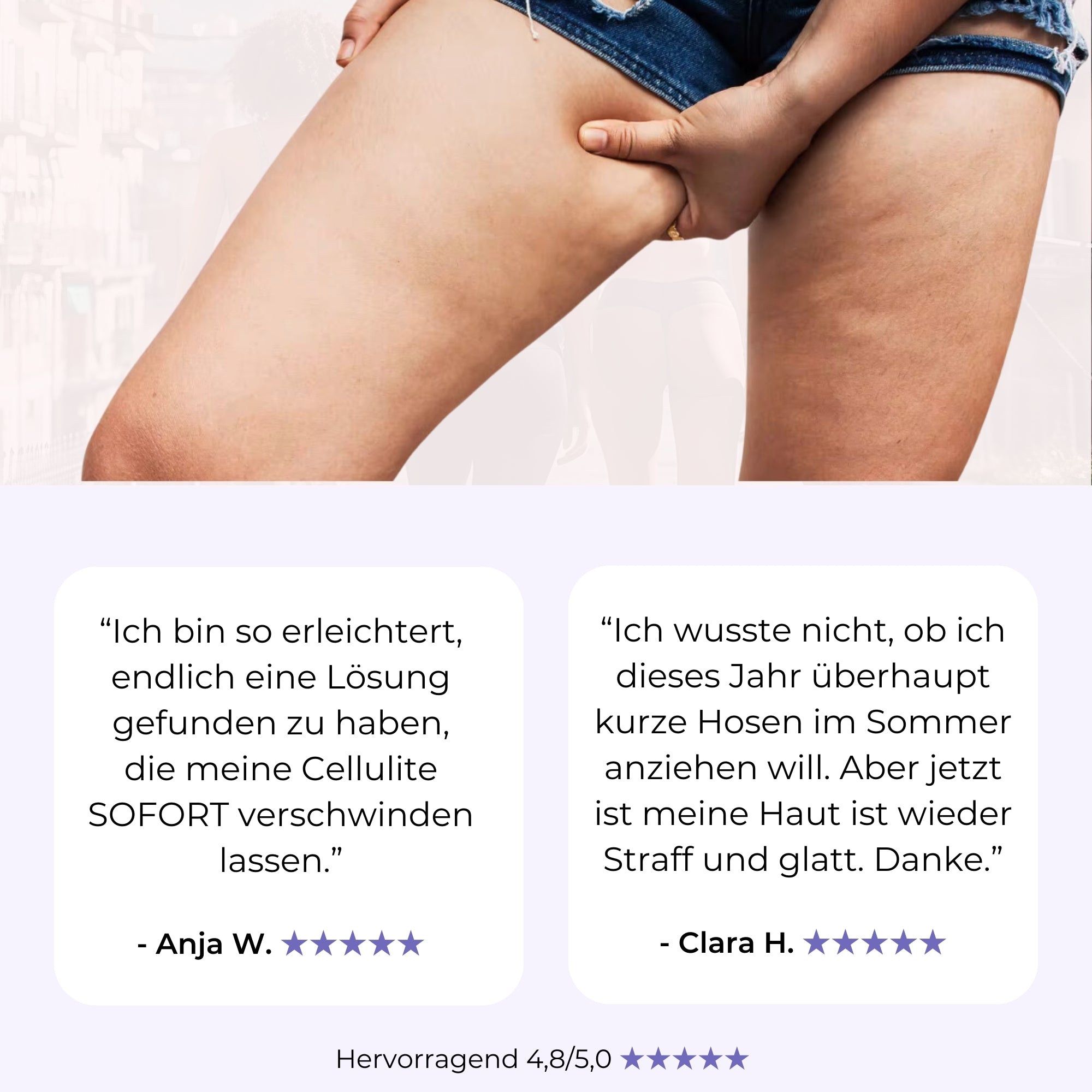 Cellu Patches | Verstecke Cellulite in Sekunden