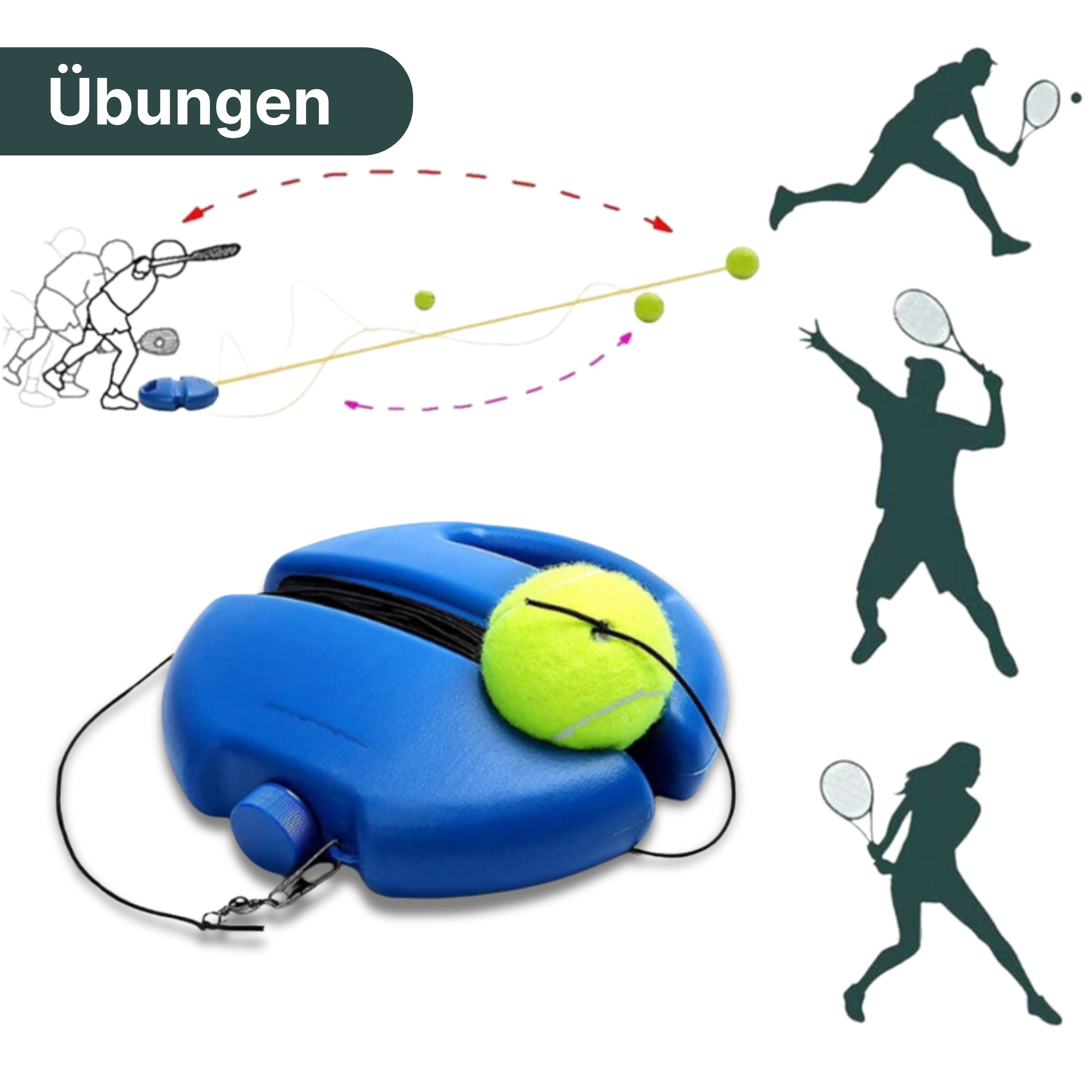 TENNIS FIT | Trainiere überall und zu jeder Zeit