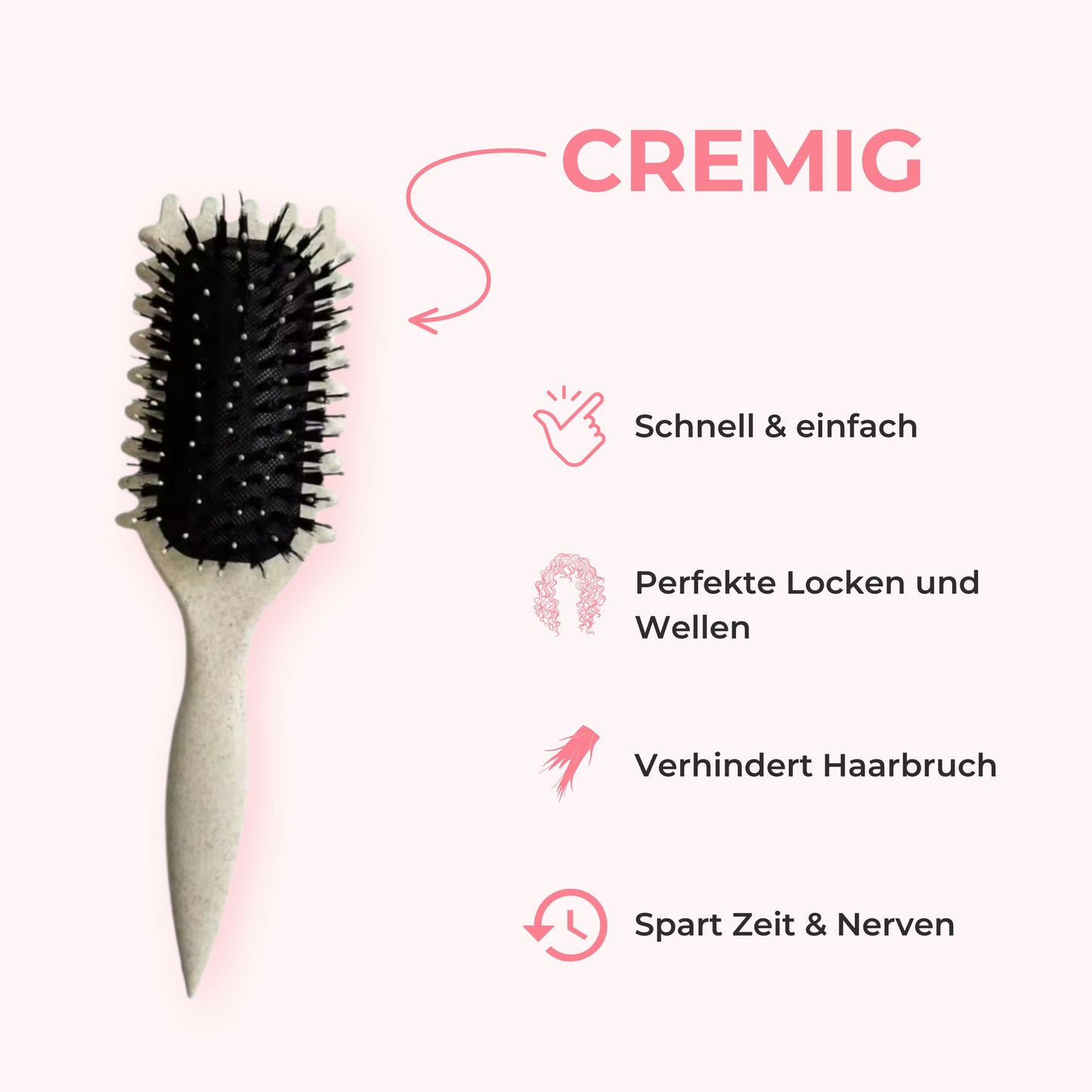 CURLY Brush | Die perfekten Locken