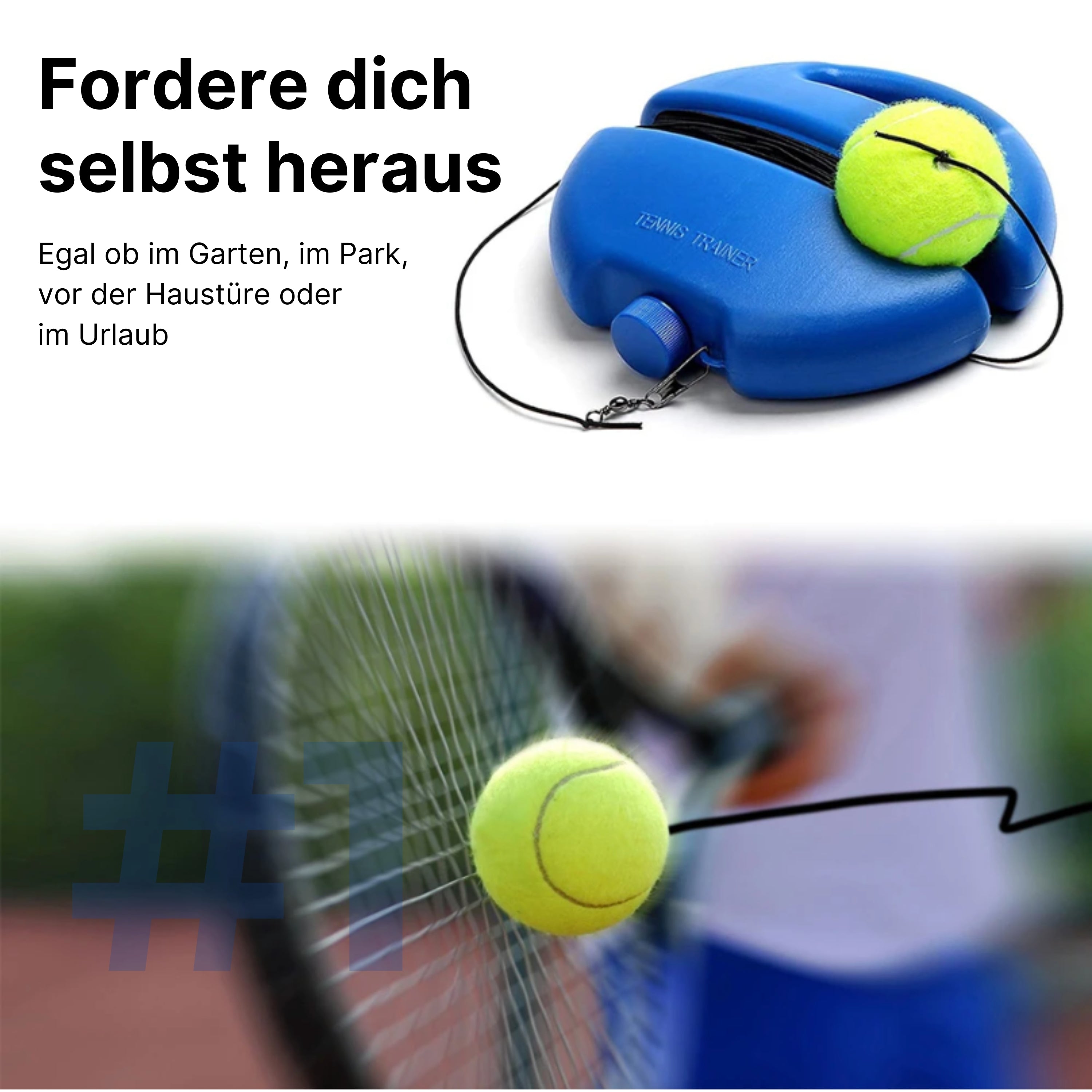 TENNIS FIT | Trainiere überall und zu jeder Zeit