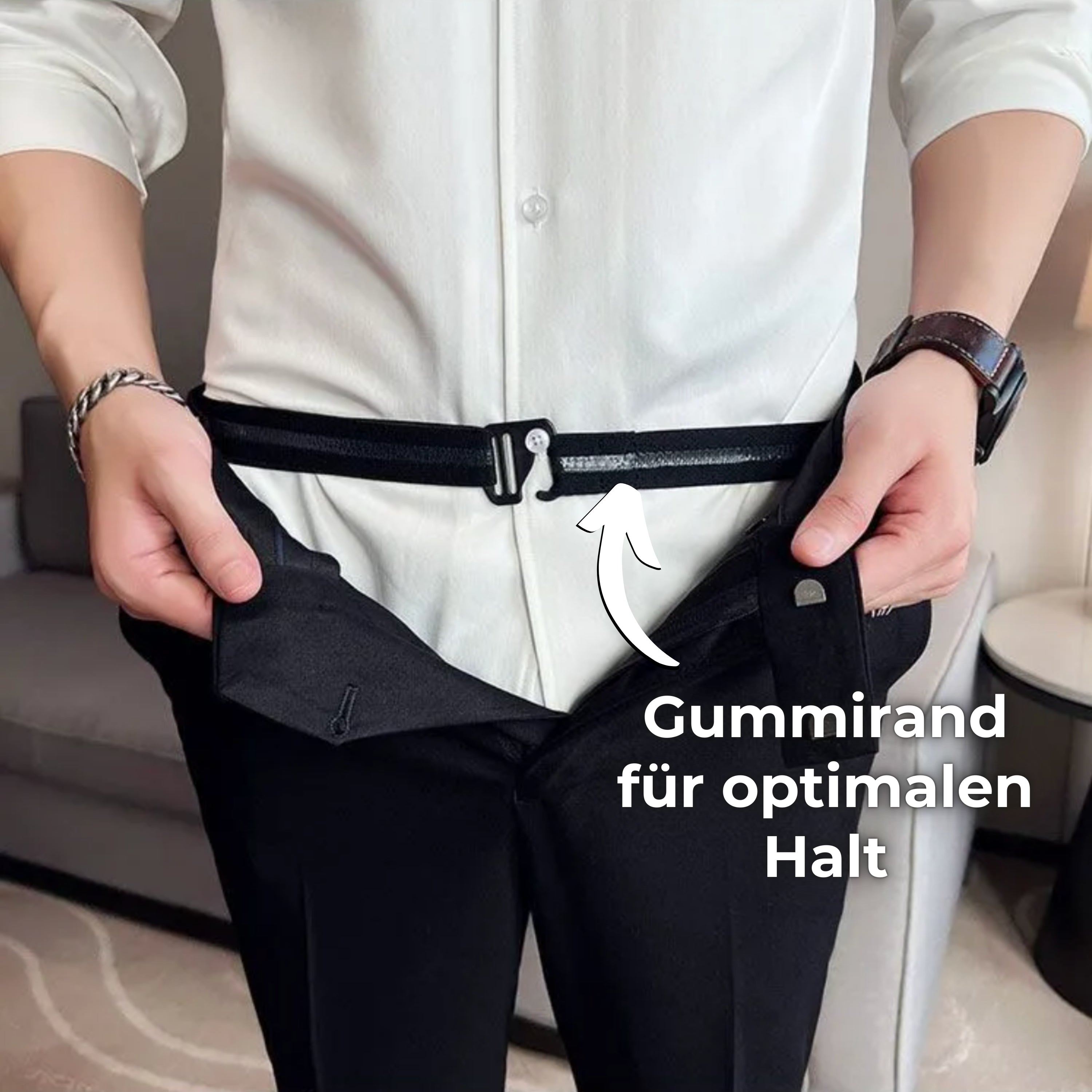 ShirtSaver™ | Kein rausrutschendes Hemd mehr