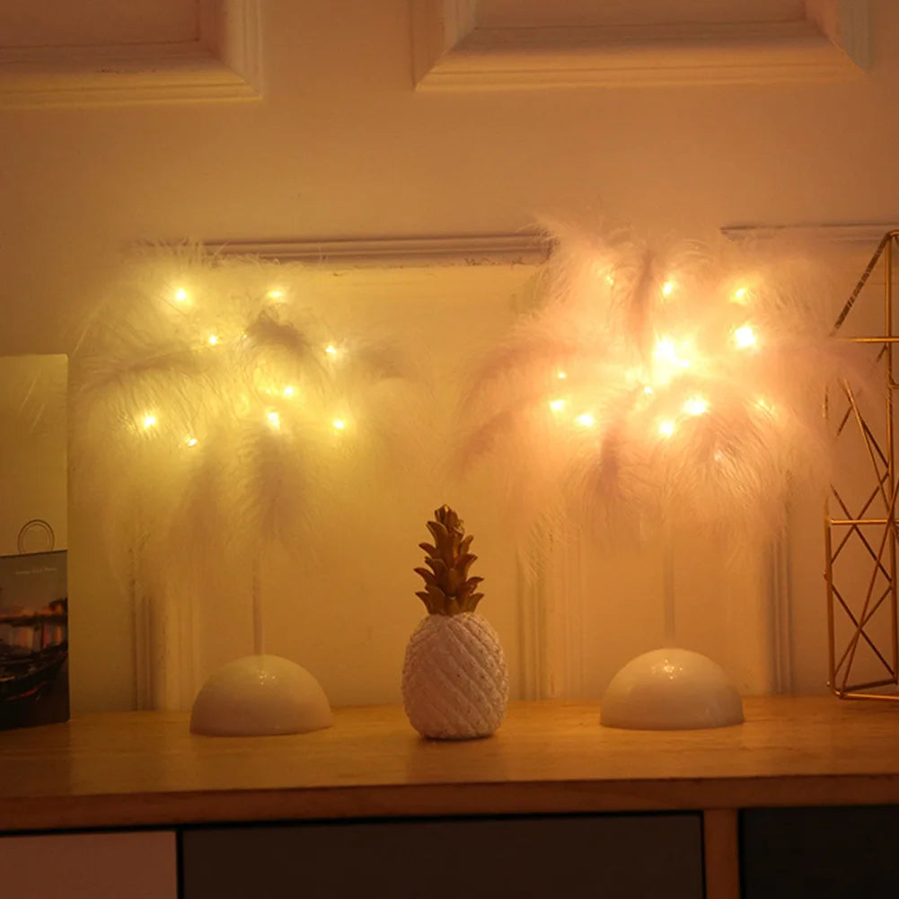 Feather Lamp